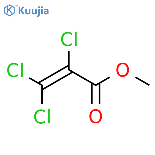 2-Propenoic acid, 2,3,3-trichloro-, methyl ester structure
