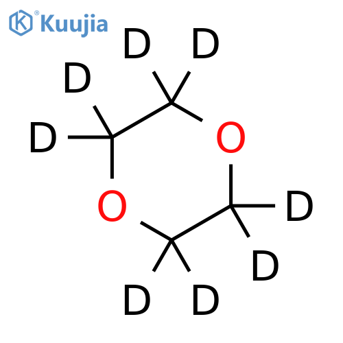1,4-Dioxane-d8 structure