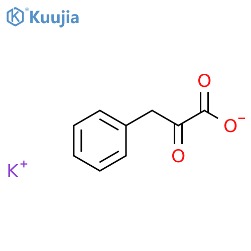 potassium 2-oxo-3-phenyl-propanoate structure