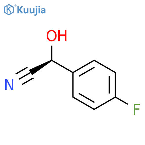 Benzeneacetonitrile,4-fluoro-a-hydroxy-, (aS)- structure