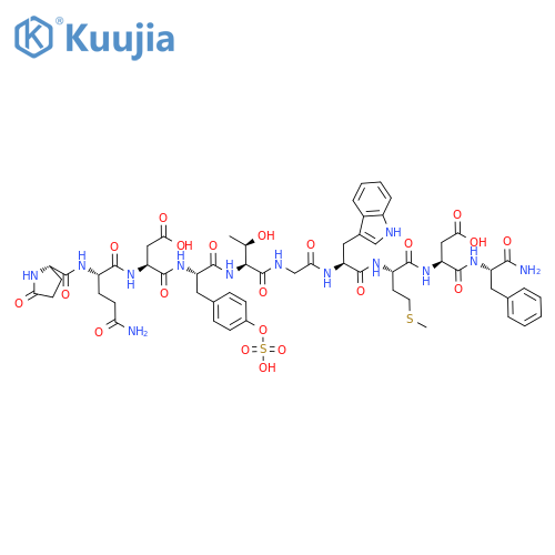 Ceruletide structure