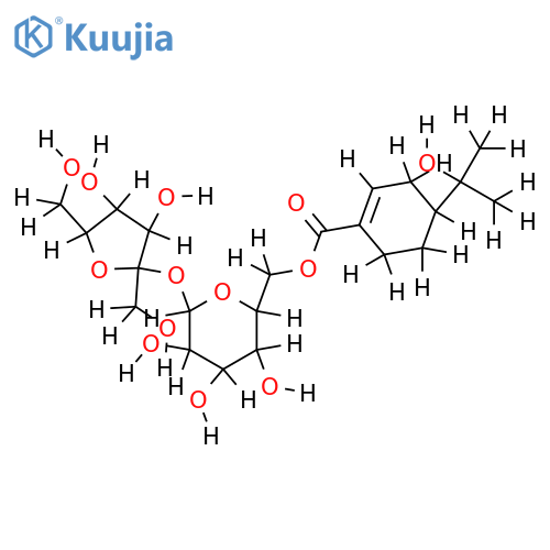 6-O-Oleuropeoylsucrose structure