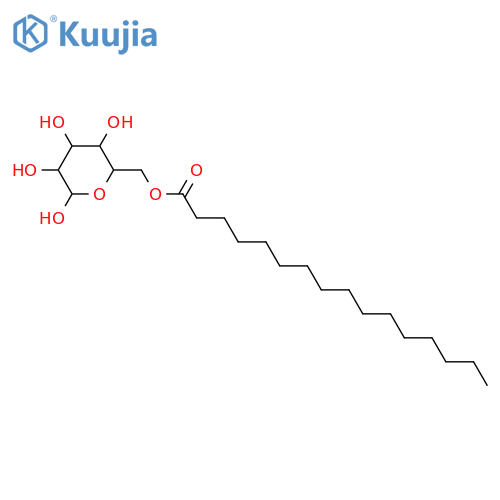 6-O-Hexadecanoylglucose; D-form structure