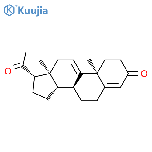 Pregna-4,9(11)-diene-3,20-dione (90%) structure