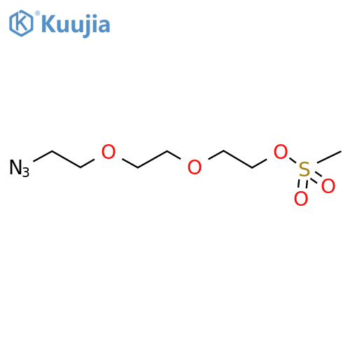 Azido-PEG3-MS structure