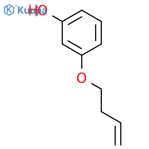 Phenol, 3-(3-butenyloxy)- structure