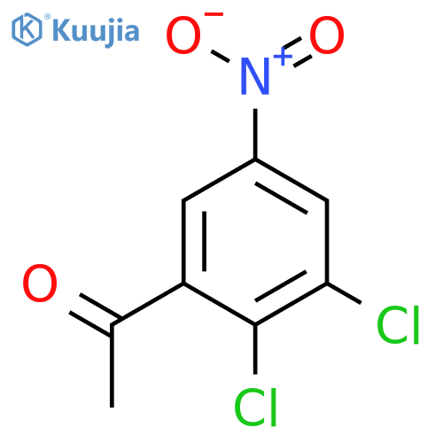 Ethanone, 1-(2,3-dichloro-5-nitrophenyl)- structure