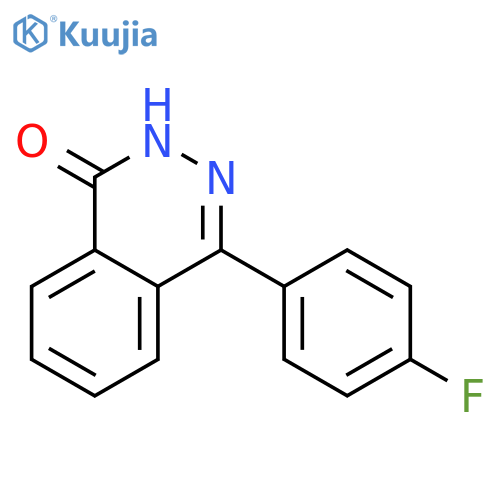 4-(4-fluorophenyl)-1,2-dihydrophthalazin-1-one structure