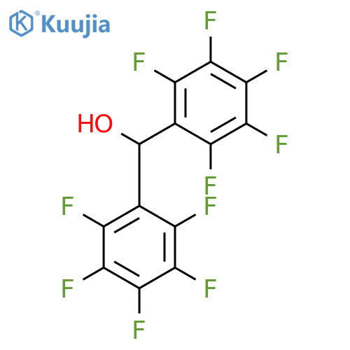 Decafluorobenzhydrol structure