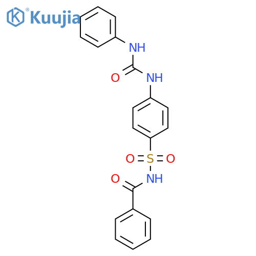 Benzamide, N-[[4-[[(phenylamino)carbonyl]amino]phenyl]sulfonyl]- structure