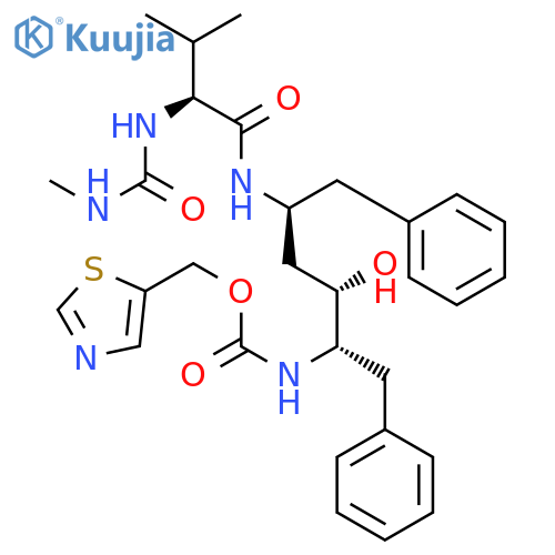 Des(isopropylthiazolyl) Ritonavir structure