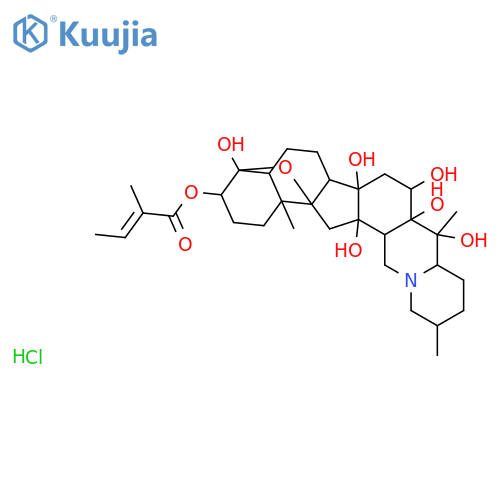 Veratrine HCl structure