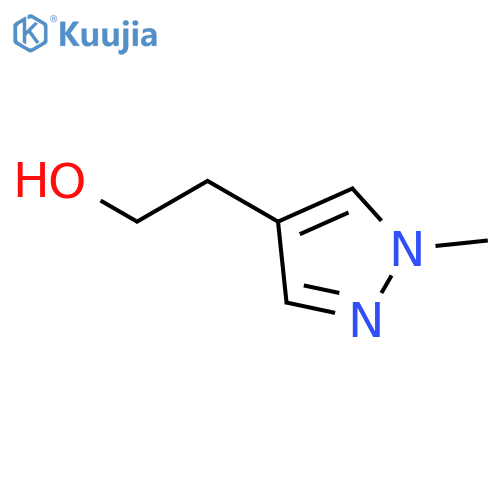 2-(1-methyl-1H-pyrazol-4-yl)ethan-1-ol structure