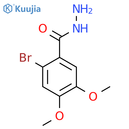 2-Bromo-4,5-dimethoxybenzohydrazide structure