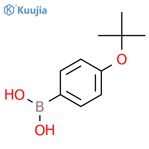 4-T-Butoxyphenylboronic acid structure