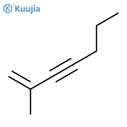 1-Hepten-3-yne,2-methyl- structure