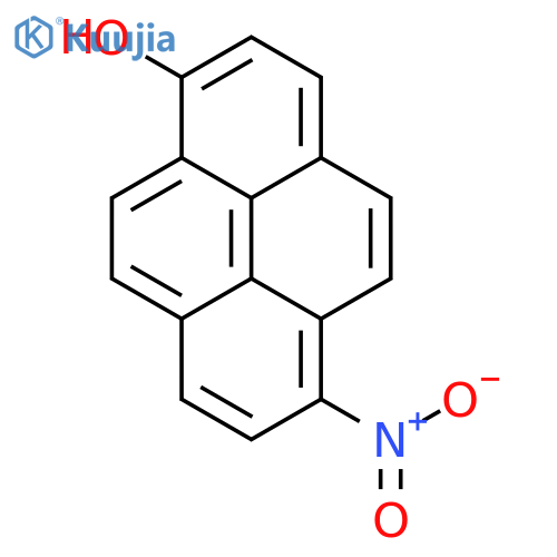 6-Nitro-1-pyrenol structure