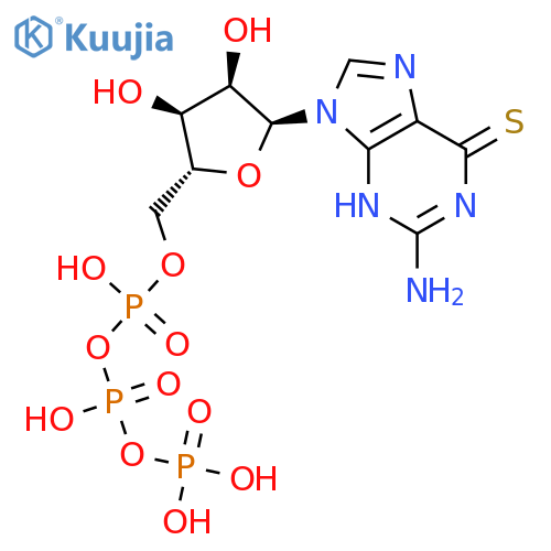 6-Thioguanosine Triphosphate Triethylamine Salt (>90%) structure