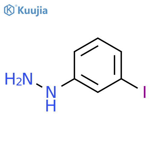 Hydrazine, (3-iodophenyl)- structure