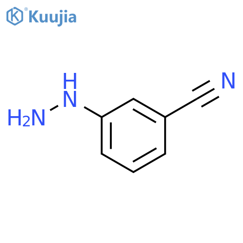 3-Hydrazinobenzonitrile structure