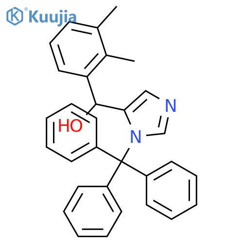 a-(2,3-Dimethylphenyl)-1-(trityl)-1H-imidazole-4-methanol structure
