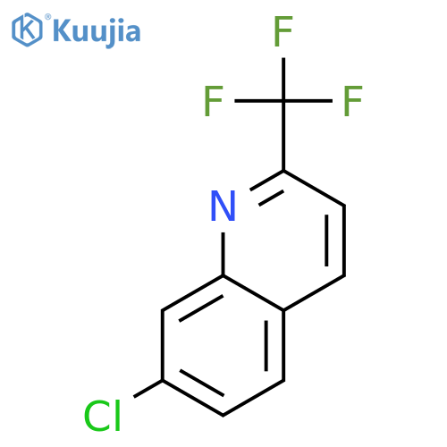 7-Chloro-2-(trifluoromethyl)quinoline structure