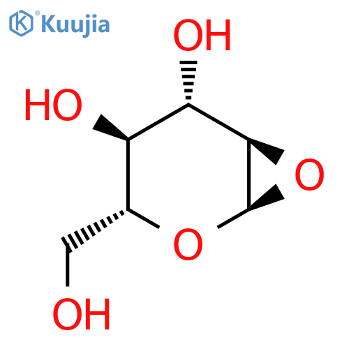 1,2-Anhydro-α-D-glucopyranose structure
