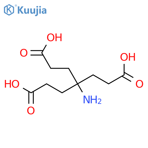 4-Amino-4-(2-carboxyethyl)heptanedioic acid structure