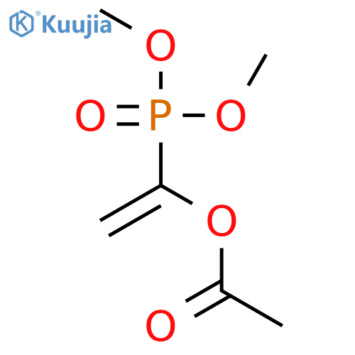 Phosphonic acid, [1-(acetyloxy)ethenyl]-, dimethyl ester structure