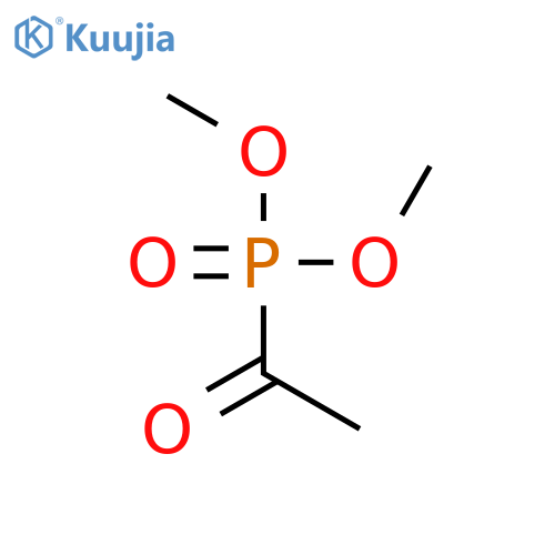 Phosphonic acid, acetyl-, dimethyl ester structure