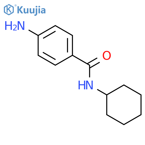 4-Amino-N-cyclohexylbenzamide structure