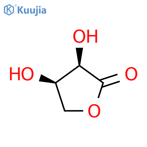 2(3H)-Furanone,dihydro-3,4-dihydroxy-, (3R,4R)-rel- structure