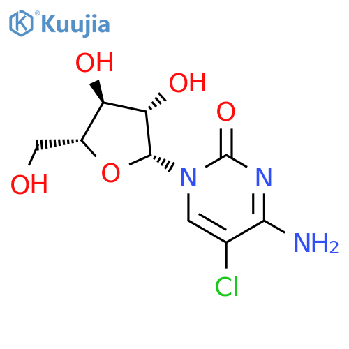 5-Chloro-1-(b-D-arabinofuranosyl)cytidine structure