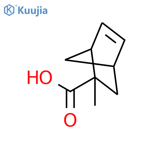 Bicyclo[2.2.1]hept-5-ene-2-carboxylicacid, 2-methyl-, (1R,2R,4R)- structure