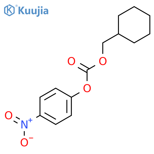 Carbonic acid, cyclohexylmethyl 4-nitrophenyl ester structure