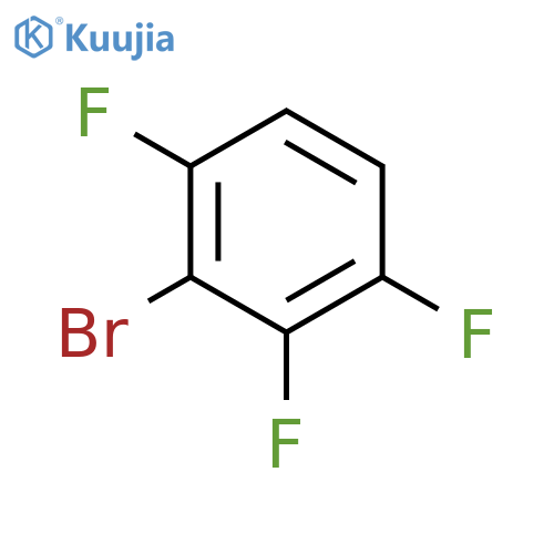 2-Bromo-1,3,4-trifluorobenzene structure