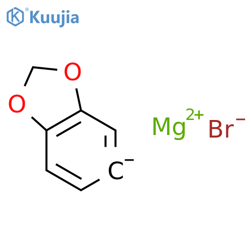 3,4-(METHYLENEDIOXY)PHENYLMAGNESIUM BROMIDE structure