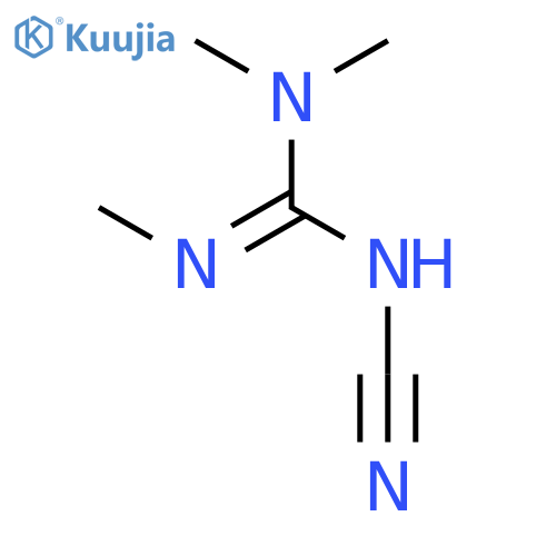 Guanidine,N'-cyano-N,N,N''-trimethyl- structure