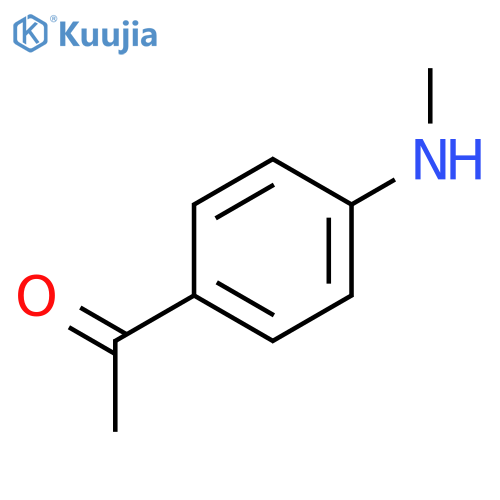1-[4-(methylamino)phenyl]ethanone structure