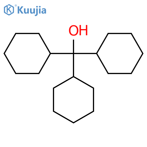 Cyclohexanemethanol, a,a-dicyclohexyl- structure