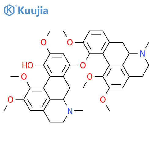 8',11O-Biisocorydine; (6aS,6a'S)-form structure