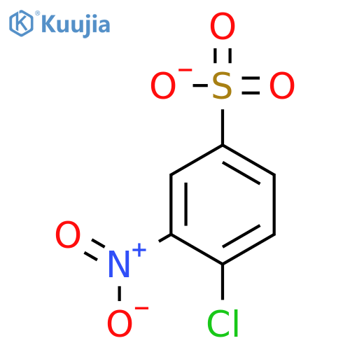 4-Chloro-3-nitrobenzenesulfonic Acid Sodium Salt structure