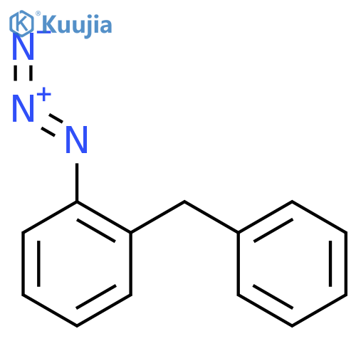 Benzene, 1-azido-2-(phenylmethyl)- structure
