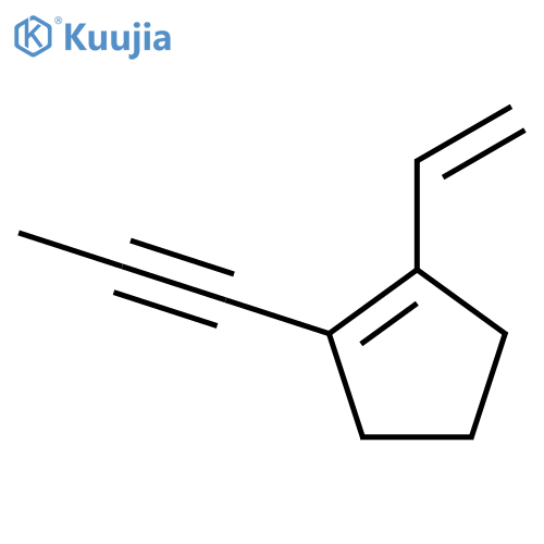 Cyclopentene,1-ethenyl-2-(1-propyn-1-yl)- structure