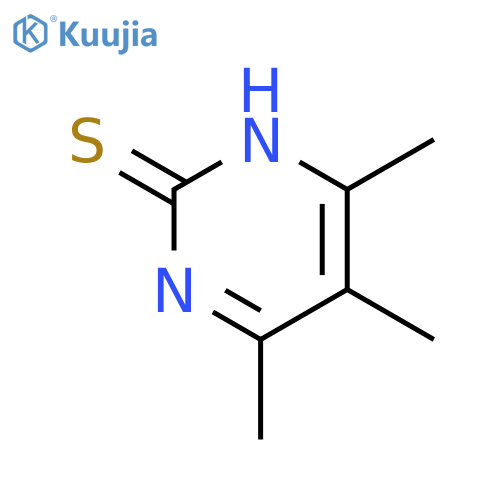 trimethylpyrimidine-2-thiol structure