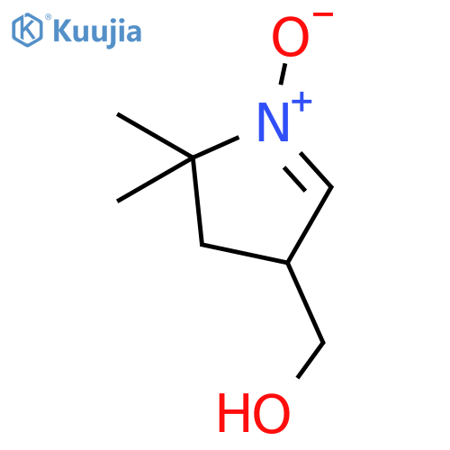 2H-Pyrrole-4-methanol, 3,4-dihydro-2,2-dimethyl-, 1-oxide structure