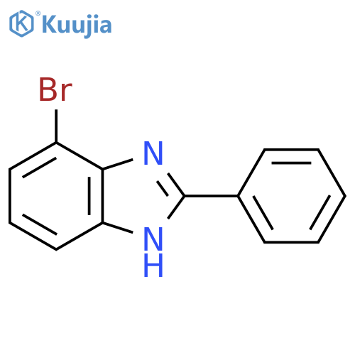 4-Bromo-2-phenyl-1H-benzo[d]imidazole structure