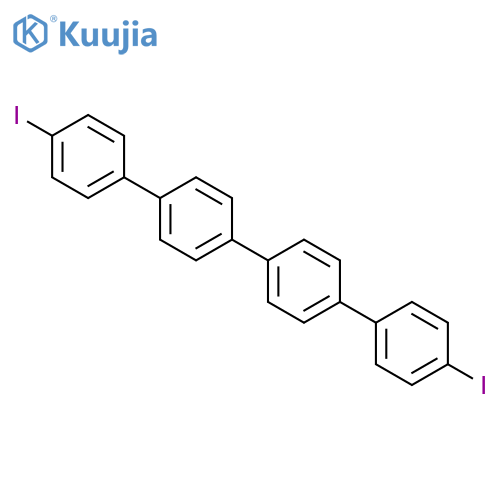 4,4'''-Diiodo-1,1':4',1'':4'',1'''-quaterphenyl structure