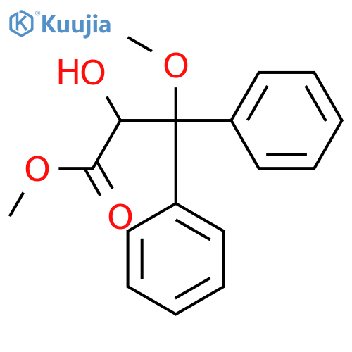 (S)-a-Hydroxy-b-methoxy-b-phenyl-benzenepropanoic Acid Methyl Ester structure