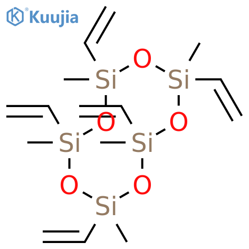 PENTAVINYLPENTAMETHYLCYCLOPENTASILOXANE structure